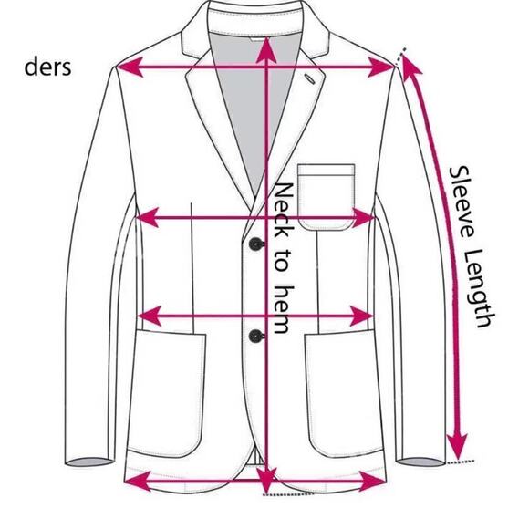 Recycle Brand Pure Wool Gray Flannel Sport Coat – Made in Italy – 40R - Picture 10 of 11